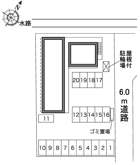 レオパレスレジーオ　ベニヤ１０９間取図