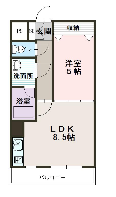 コートライベル205間取図