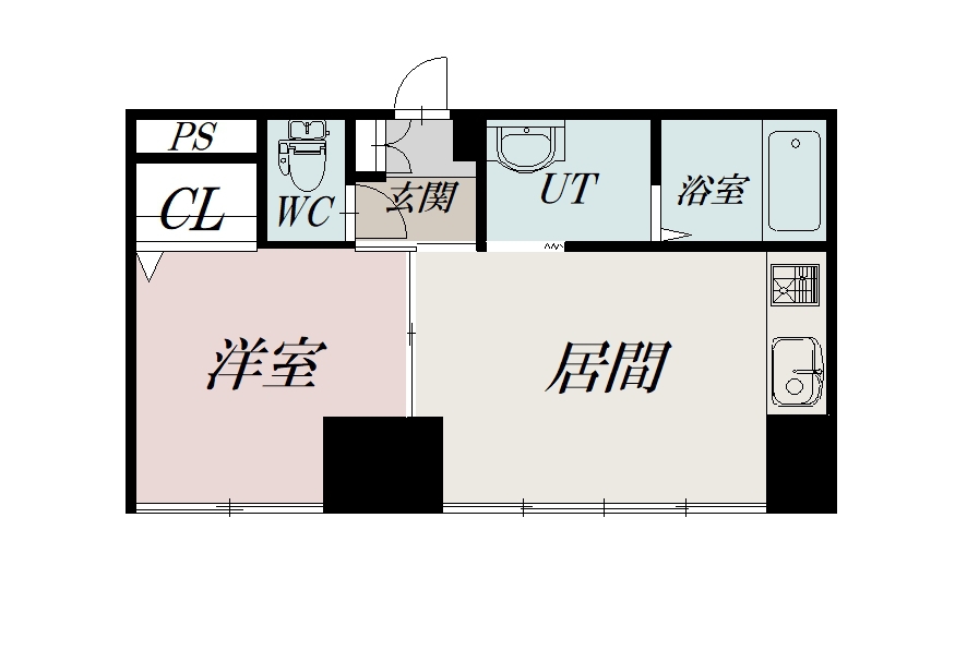 エンドレス１７Ａ棟402間取図
