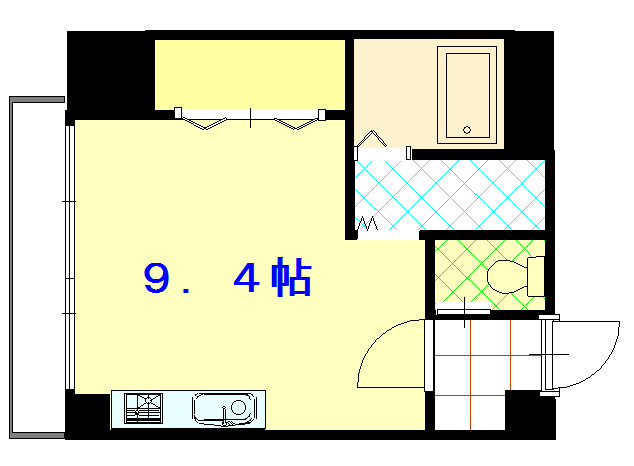 エンドレス１７Ａ棟303間取図