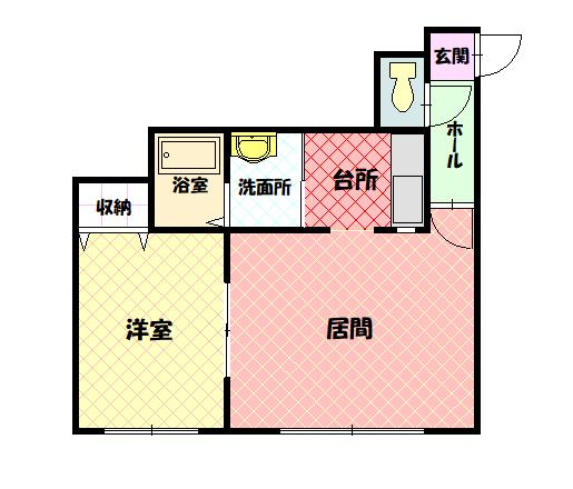 パラッツオ301間取図