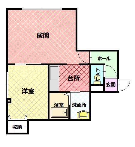 パラッツオ202間取図