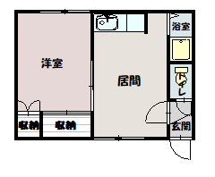 アーバンクリスタル壱番館203間取図