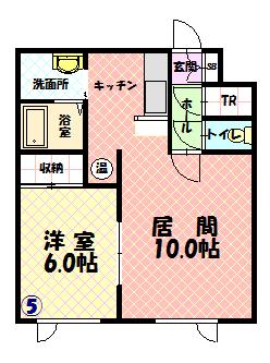 カルム305間取図