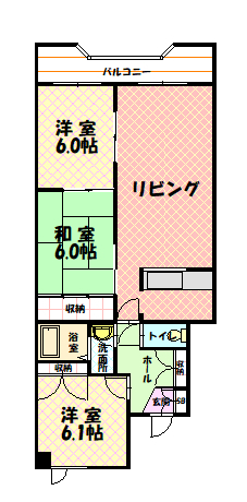 デベックス豊岡４３303間取図