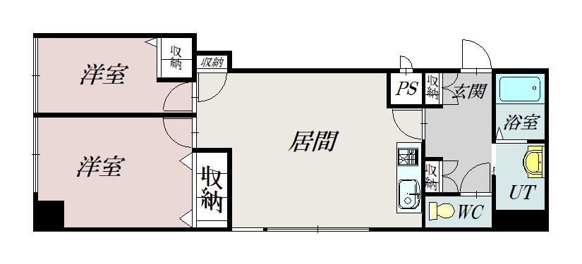 エンドレス１７Ｂ棟6006間取図