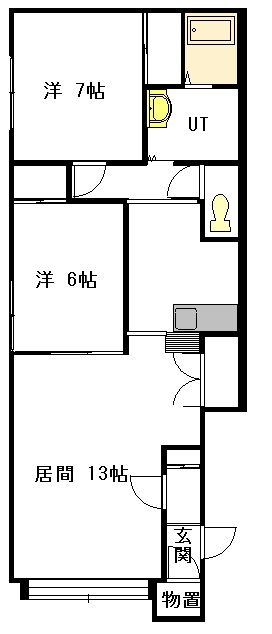 ユーチャリスＥ111間取図