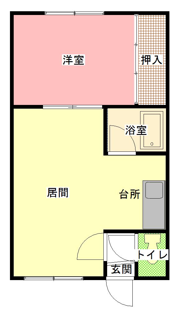 ブルーハウス202間取図