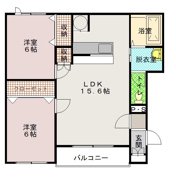 アルグレース豊岡102間取図