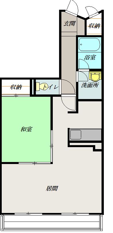 オークヒルズ２．６407間取図