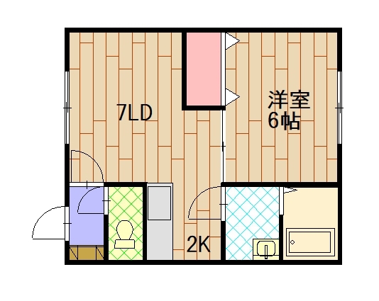 レイトンハウスⅢ1-e間取図