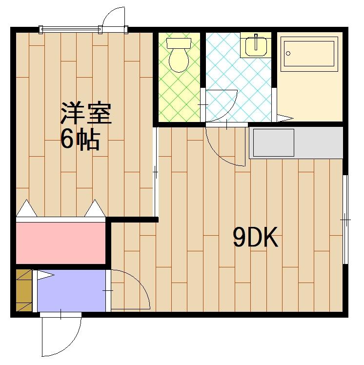 レイトンハウスⅢ1-d間取図