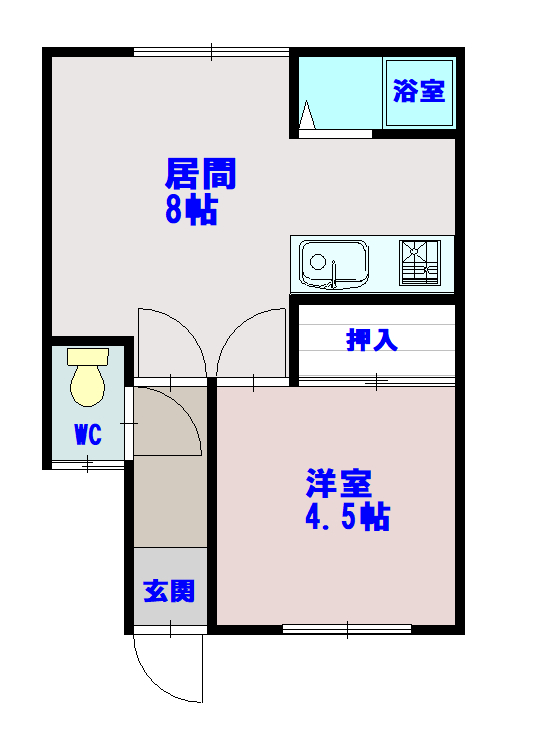 マイルーム８・５202間取図