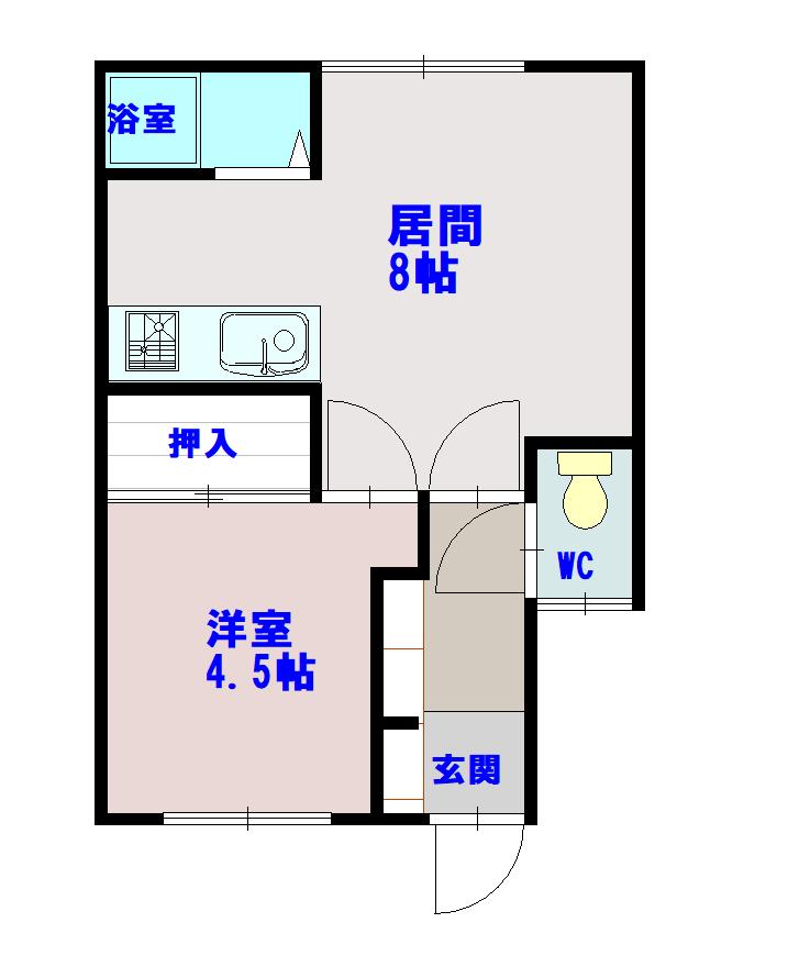 マイルーム８・５101間取図