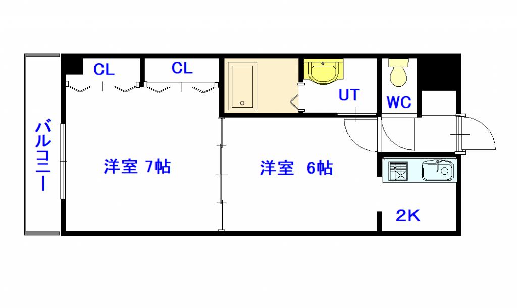 ノルテ６条通弐番館0604間取図