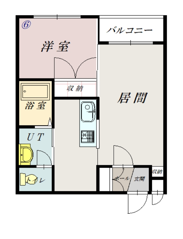 エスポアール３１０406間取図