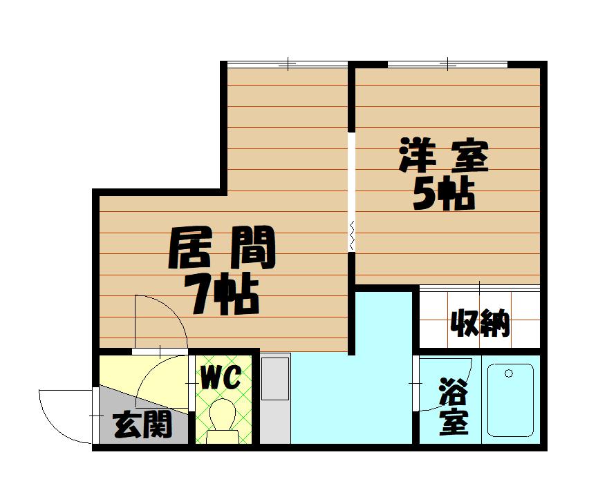 サクセスⅡ207間取図