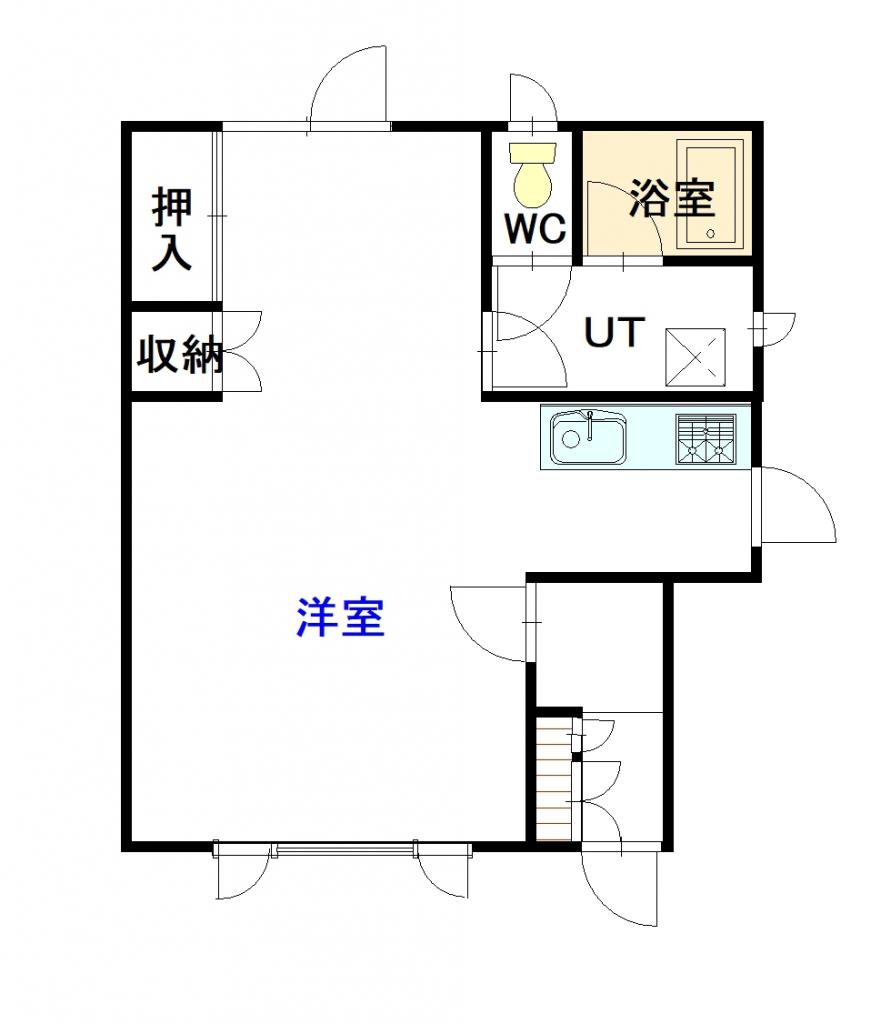 サンライズⅡB間取図