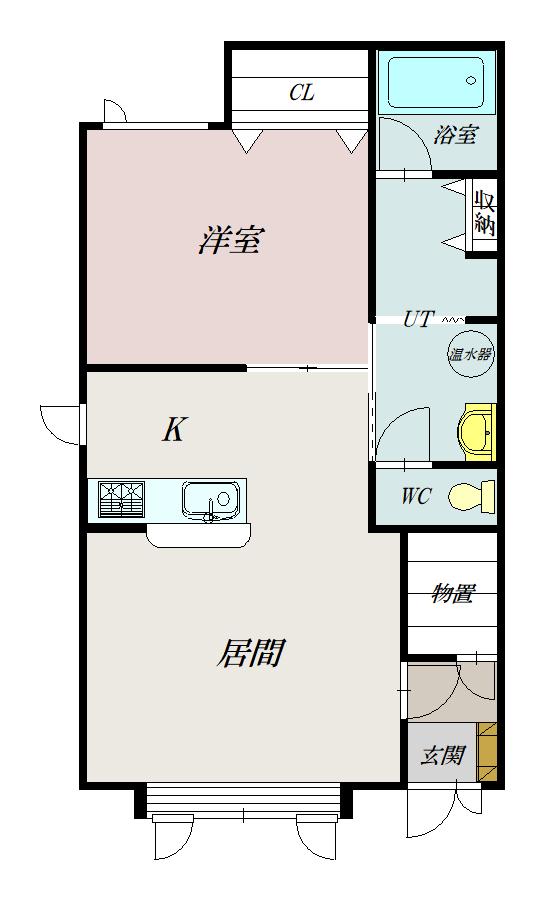 わいず101間取図