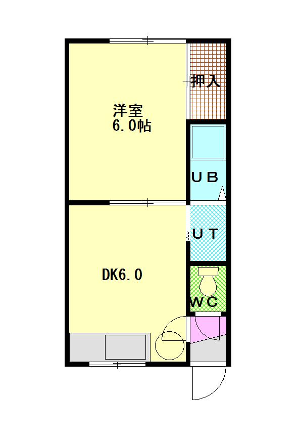 スマイルハウス2-c間取図