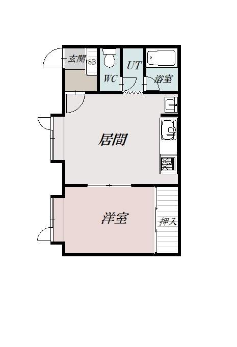 パセオ東光4.1201間取図