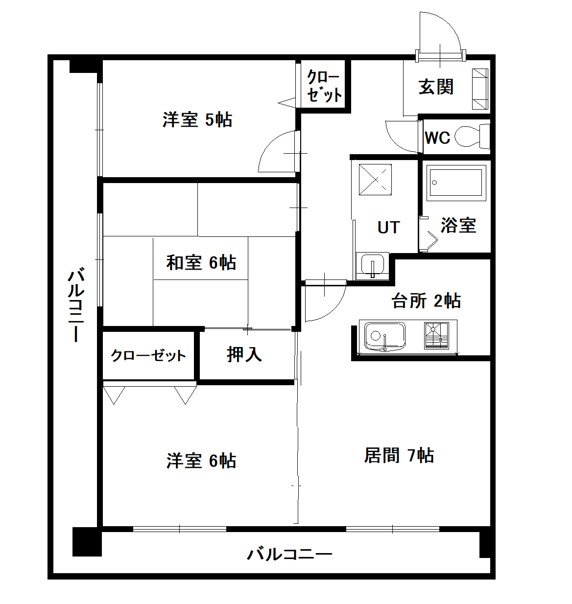 ノルテ６条通0903間取図