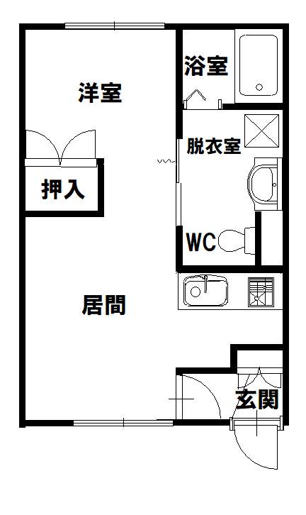 コスモス202間取図