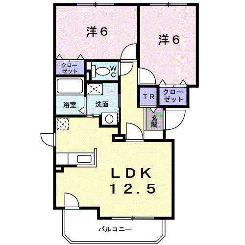 シュテルン・グランデ201間取図