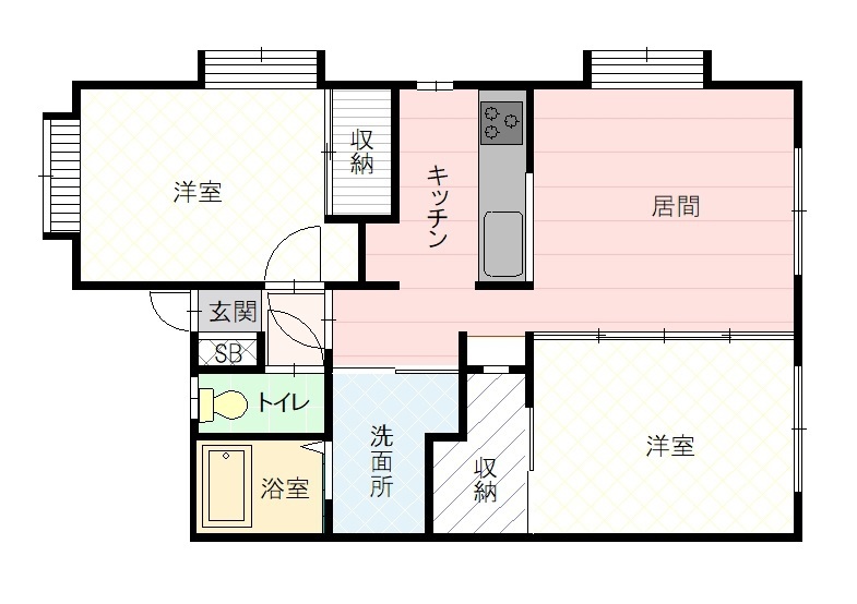 ＭＳクレーン201間取図