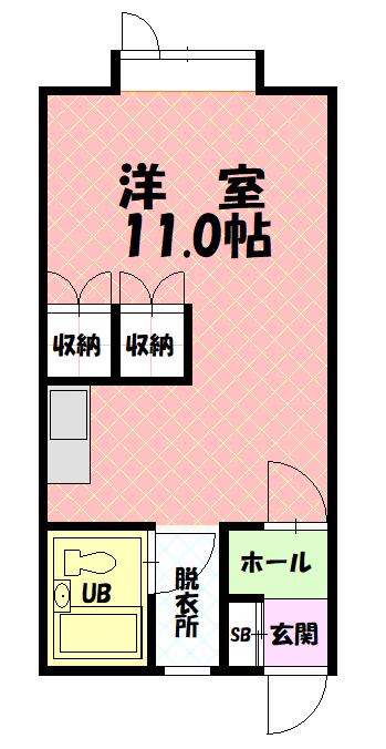 アルファ１３間取図