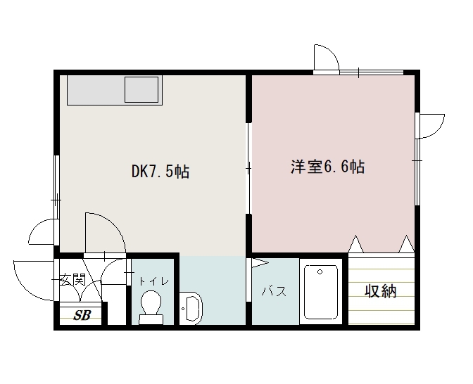 ノースウイング２１203間取図