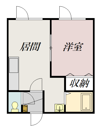 ノースウイング２１205間取図