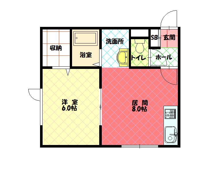 まついハイム２7間取図