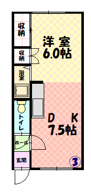 ディーズイン103間取図