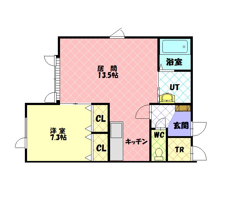 みんとはうす202間取図