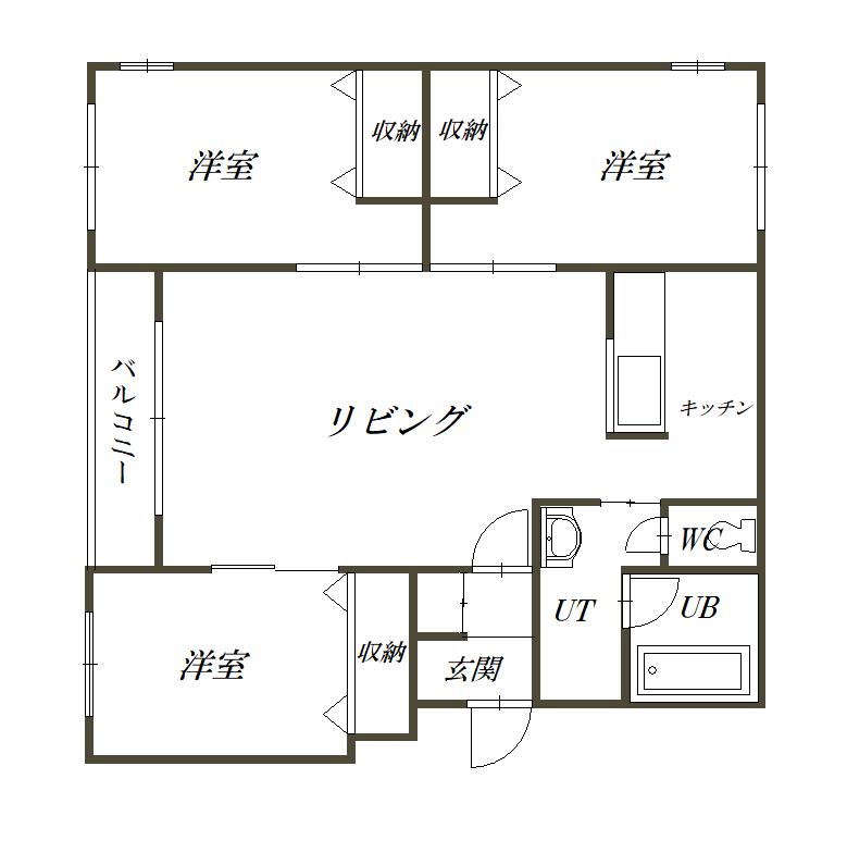 スプランドゥール303間取図