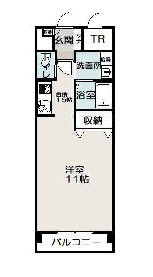 サテラ永山201間取図