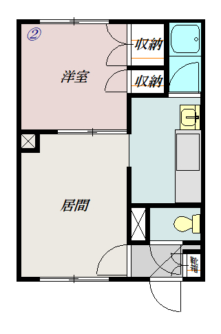 カナダプレイス202間取図