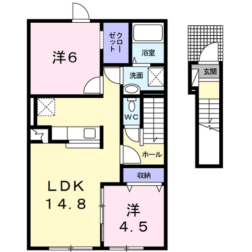 ブルーバード202間取図