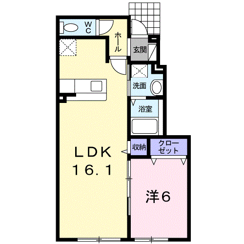 ブルーバード１０２間取図