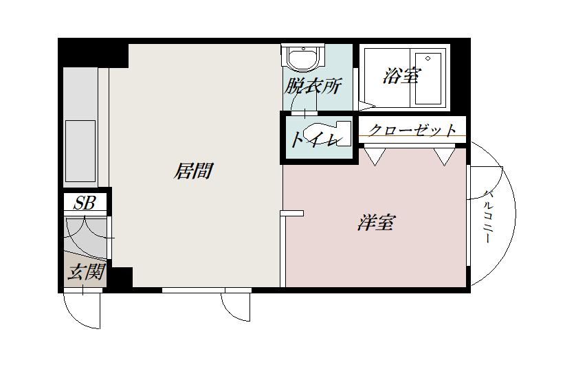 ド・フールネス７１６303間取図