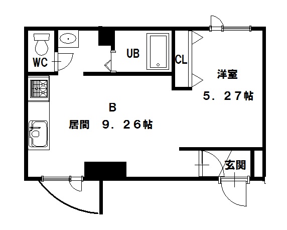 ド・フールネス７１６302間取図