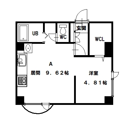 ド・フールネス７１６301間取図