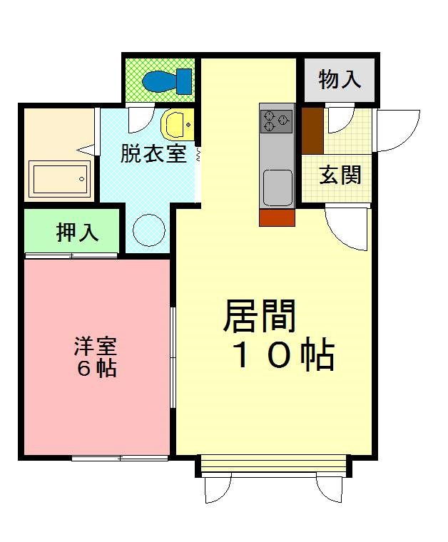 ブラザー201間取図