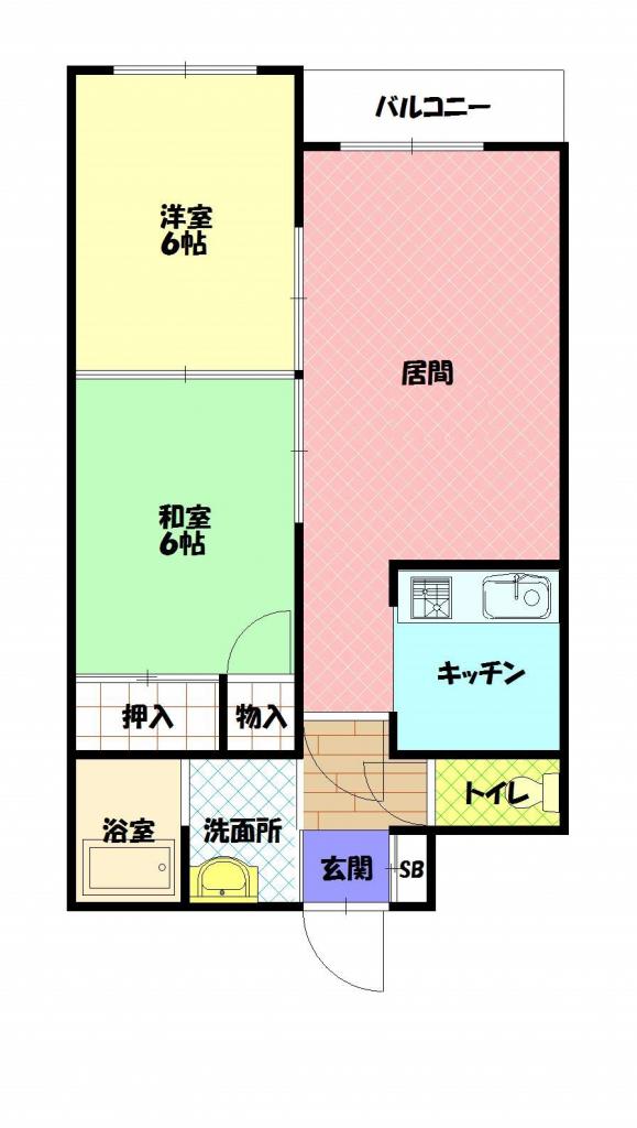 フロンティアＳ２６306間取図