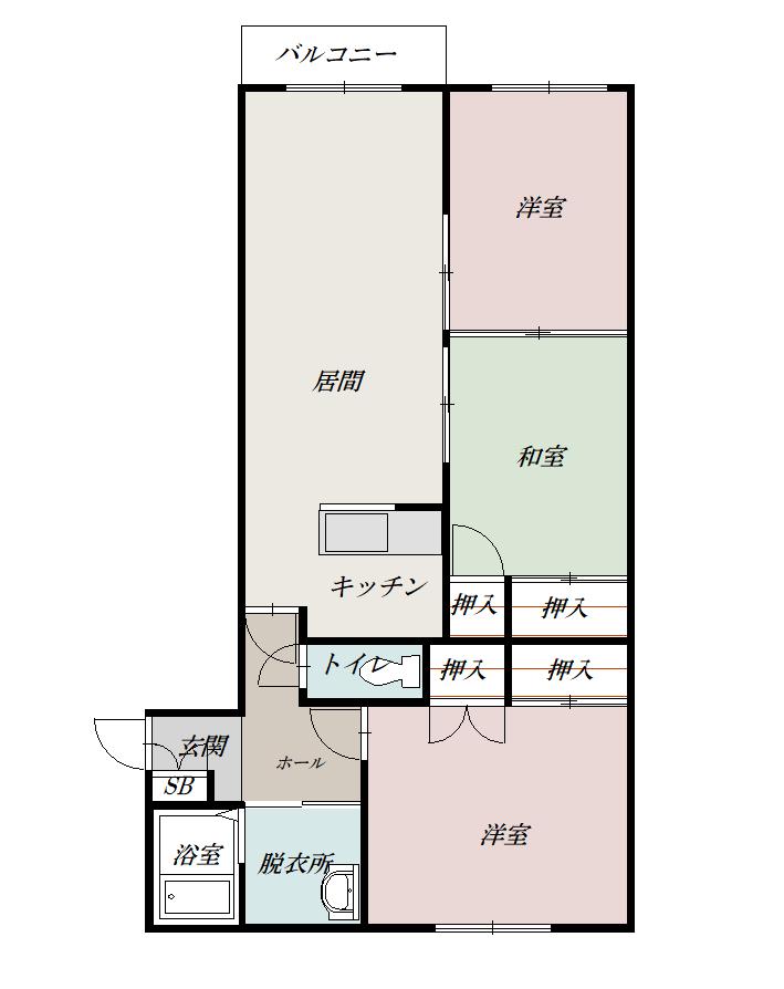 フロンティアＳ２６303間取図