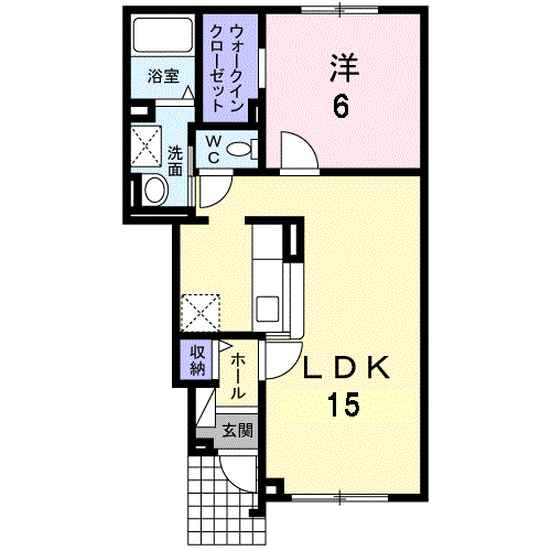 レジオンⅡ102間取図