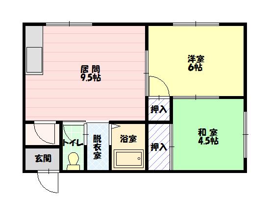 第１ハニーマンション22間取図