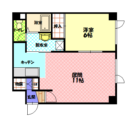 パミール206間取図