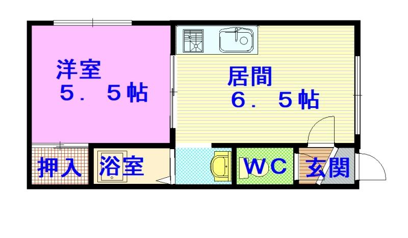 パレスエルシオン101間取図